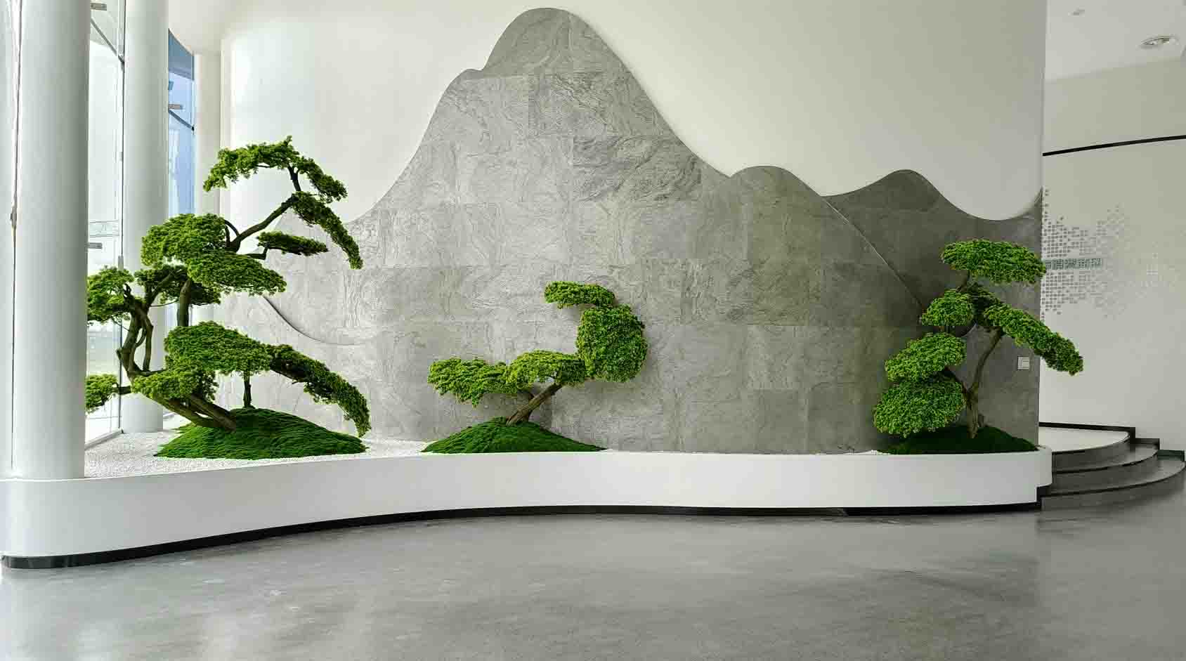 室內植物造景 | 交子空間別有天地的中式景觀